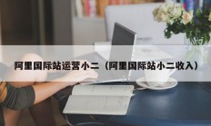 阿里国际站运营小二（阿里国际站小二收入）